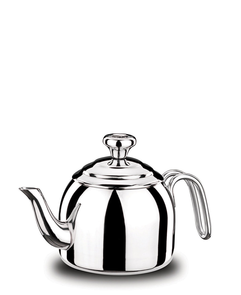 Korkmaz Droppa Tea Pot 1.1LT - Silver