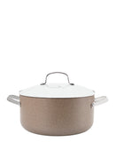 Korkmaz Browni Plus 7 Piece Cookware Set - Brown