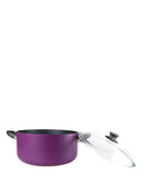 Korkmaz Lina Casserole 22CM - Purple
