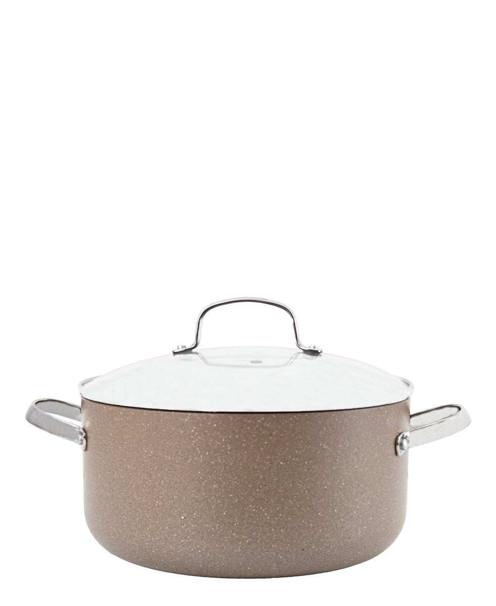 Korkmaz Browni Plus 7 Piece Cookware Set - Brown