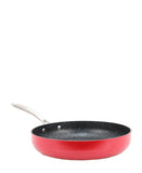 Korkmaz Zeta Plus 9 Piece Cookware Set - Red