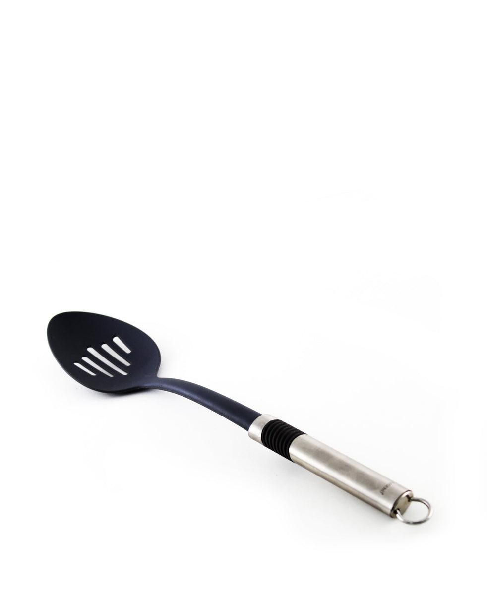 Legend Nylon Slotted Spoon - Black