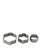 Kitchen Inspire Cookie Cutters Set 6 Piece - Silver