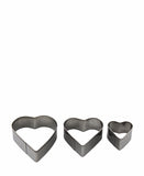 Kitchen Inspire Cookie Cutters Set 6 Piece - Silver