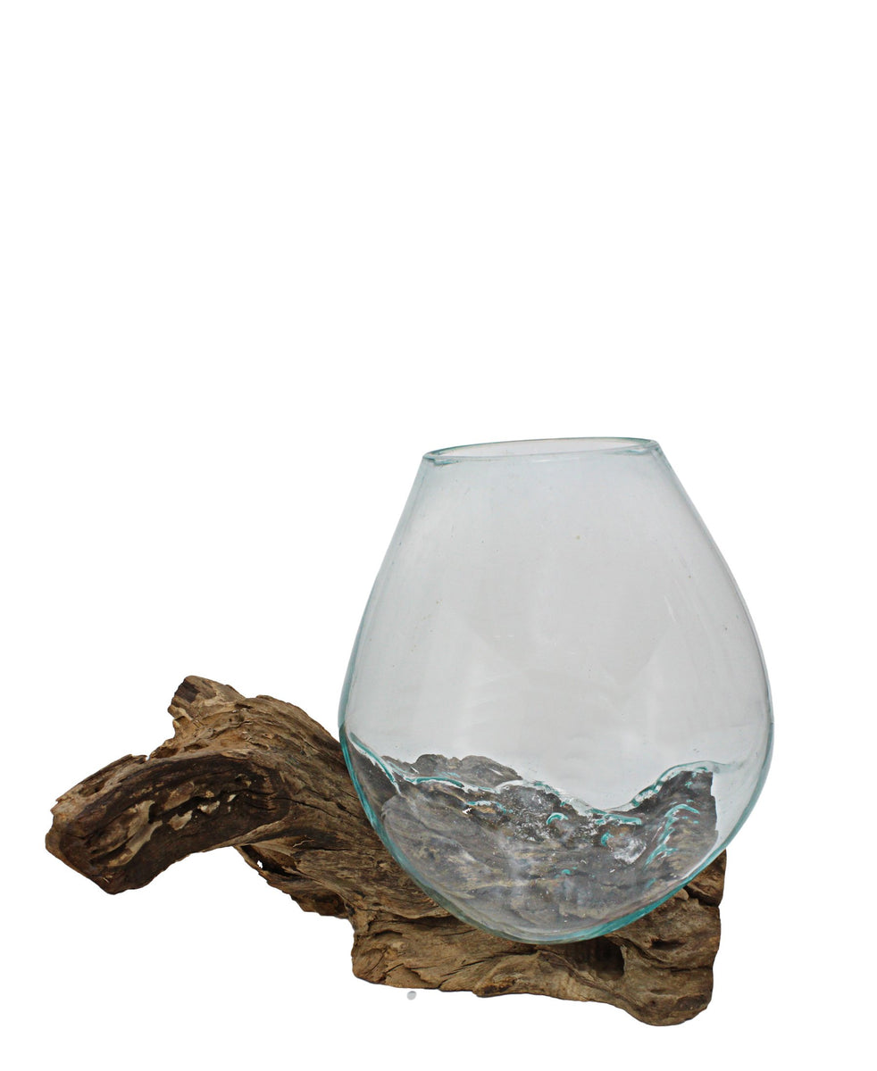 Fish Bowl Teak - 25CM