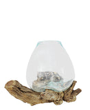 Fish Bowl Teak - 25CM