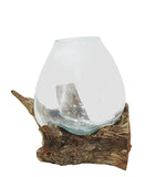 Fish Bowl Teak - 25CM