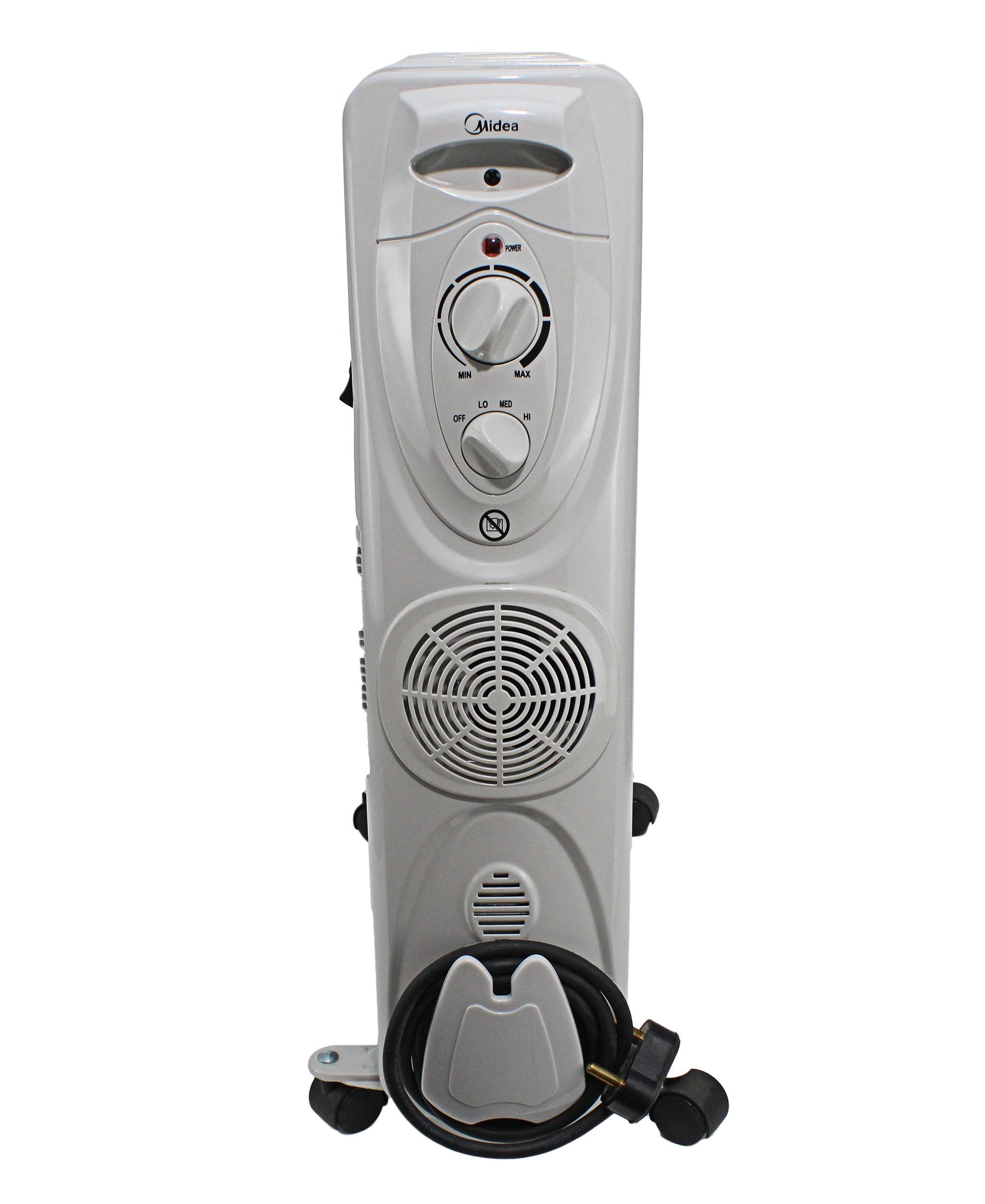 Midea Oil Heater 9 Fin - White