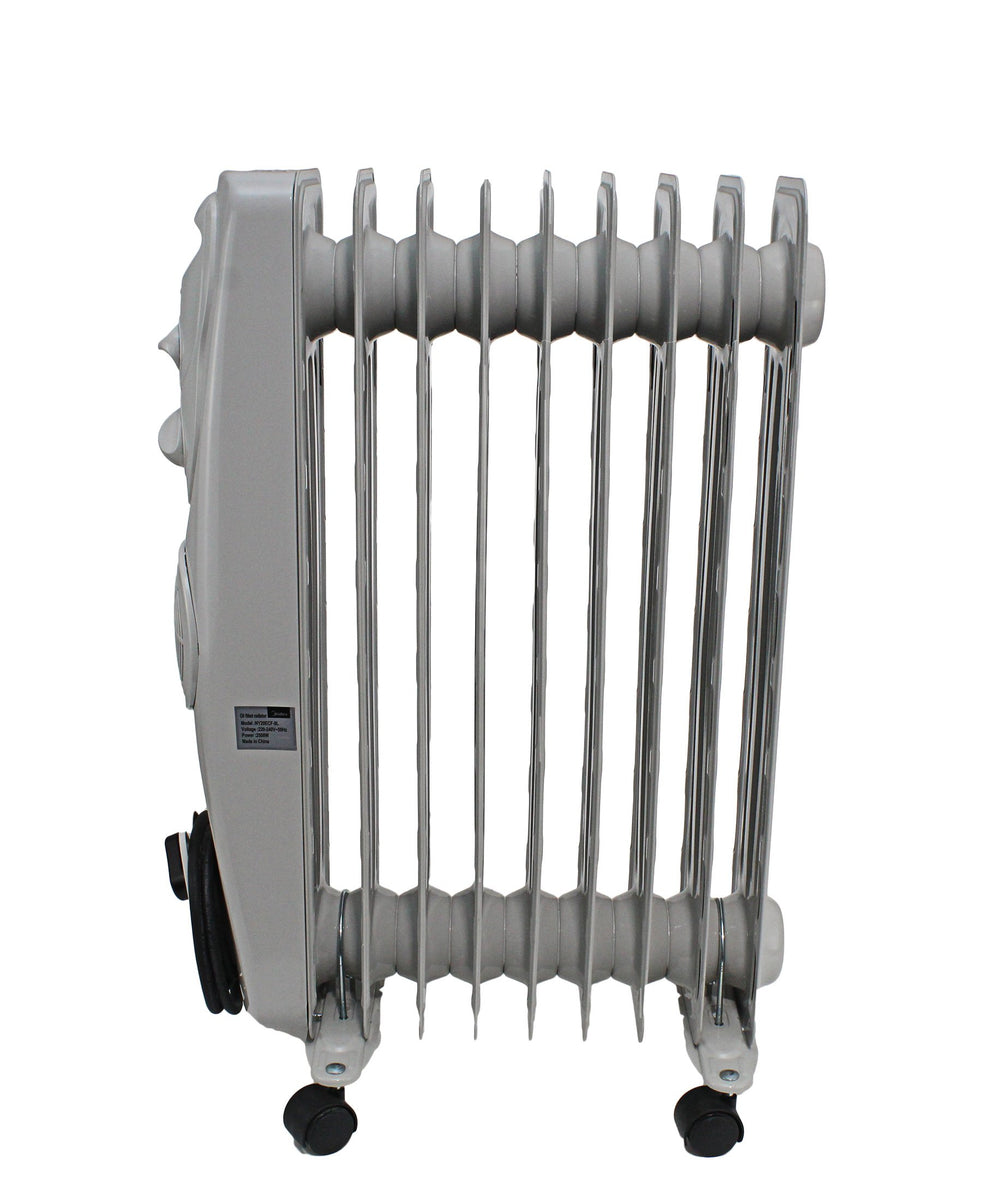 Midea Oil Heater 9 Fin - White