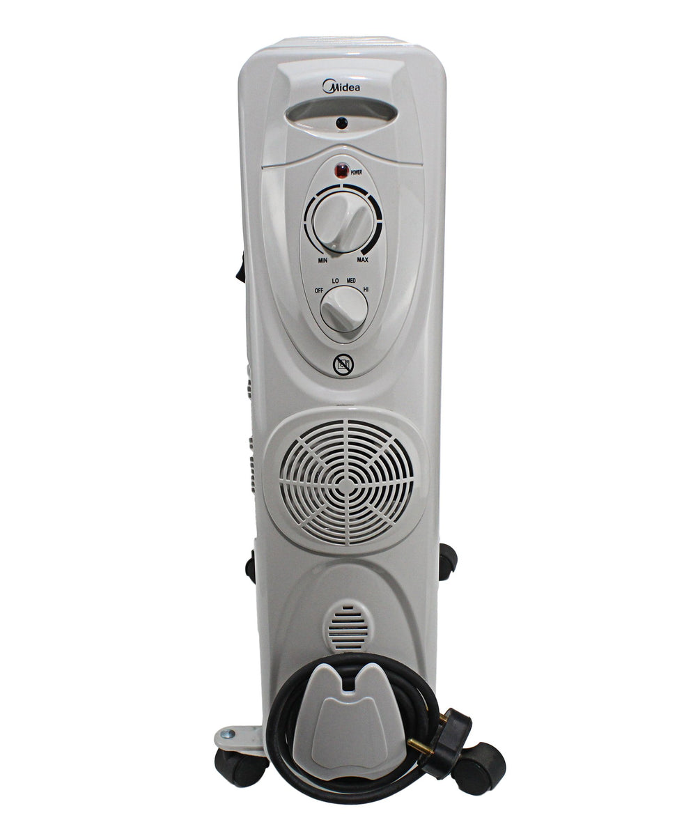 Midea Oil Heater 9 Fin - White