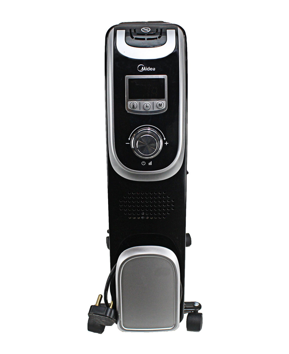 Midea Oil Heater 13 Fin - Black