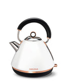 Morphy Richards Accents Kettle 1.5LT - White & Rose Gold