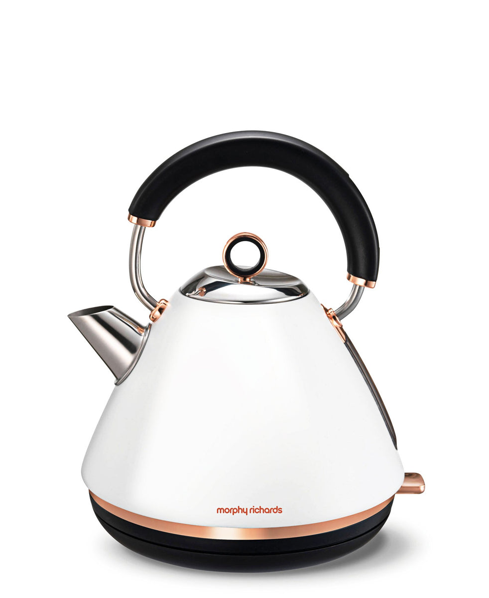 Morphy Richards Accents Kettle 1.5LT - White & Rose Gold