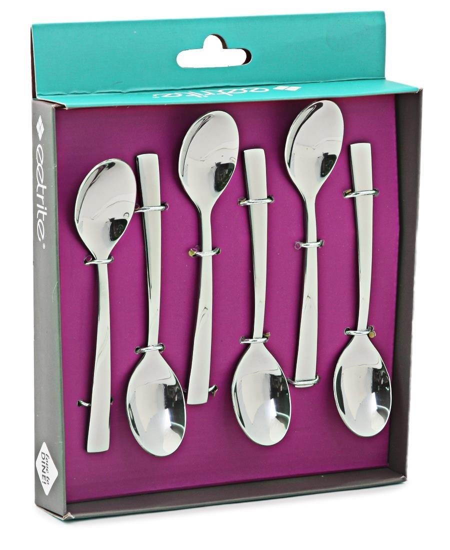 Eetrite 6 Piece Newport Teaspoons - Silver
