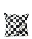 Nguni Hide Scatter Cushion - White