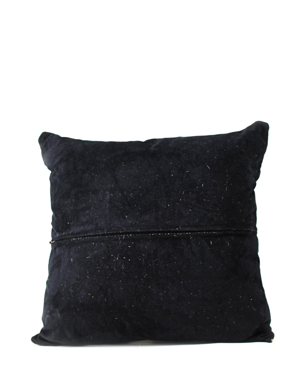 Nguni Hide Scatter Cushion - White