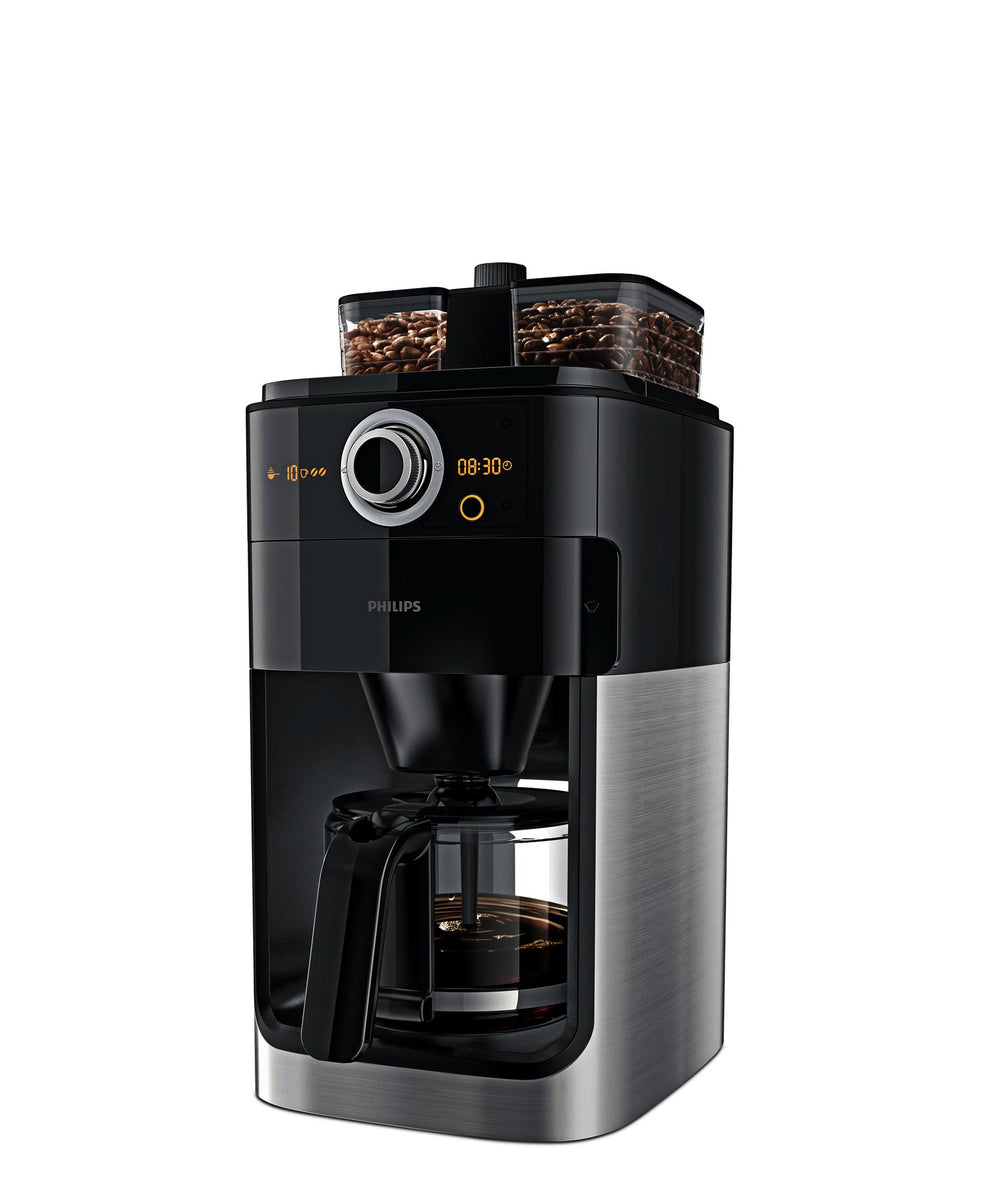 Philips Grind & Brew Coffee Machine - Black
