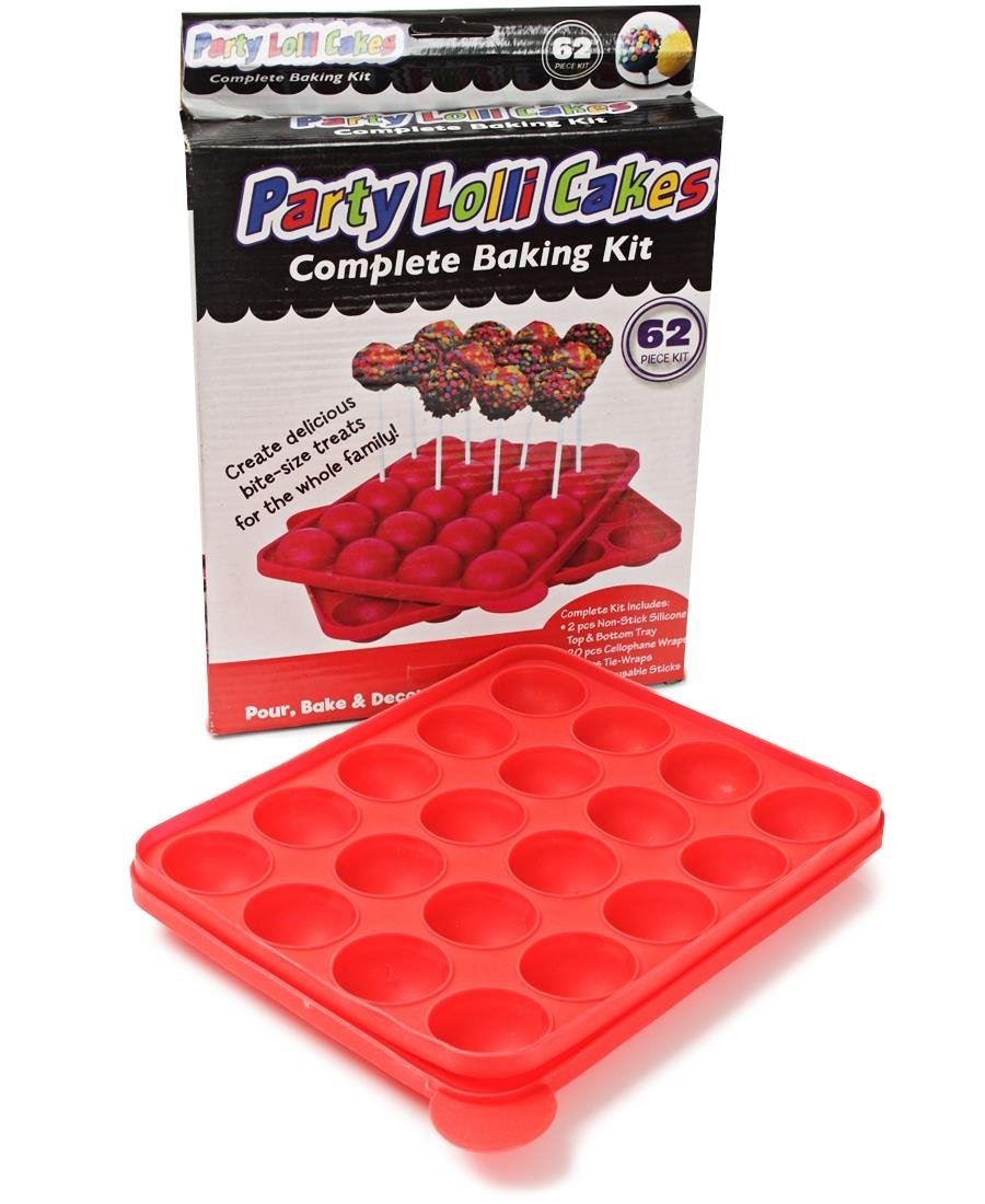 Party Lolli Cakes - Red