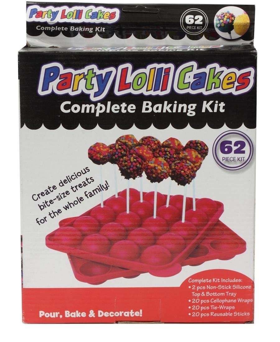 Party Lolli Cakes - Red