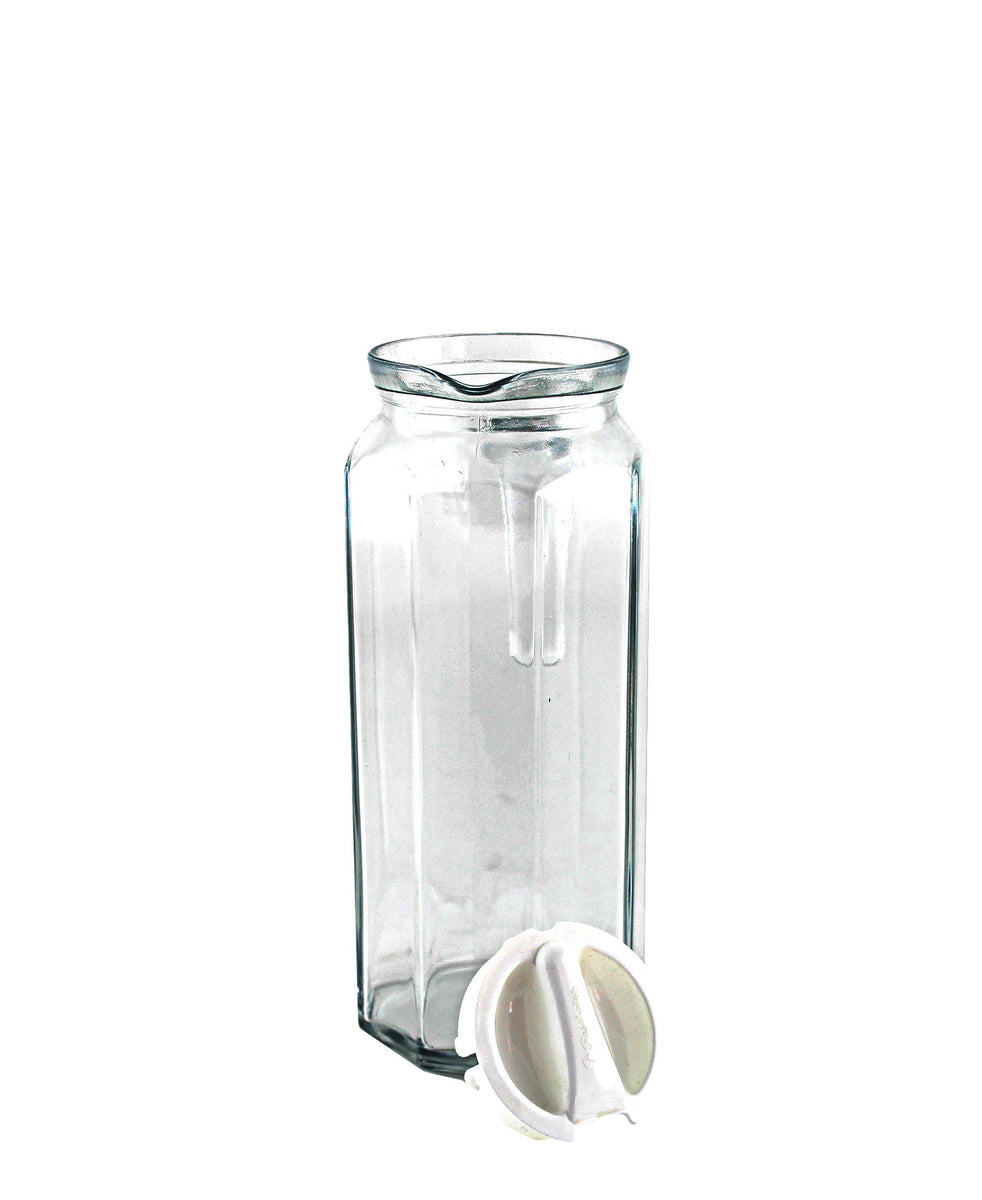 Pasabahce Kosem Jug With Lid 1LT - Clear