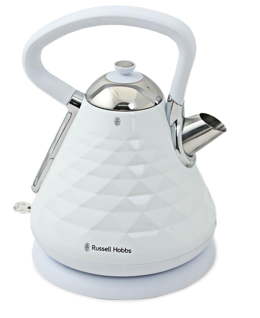 Russell Hobbs Diamond Dome Kettle - White