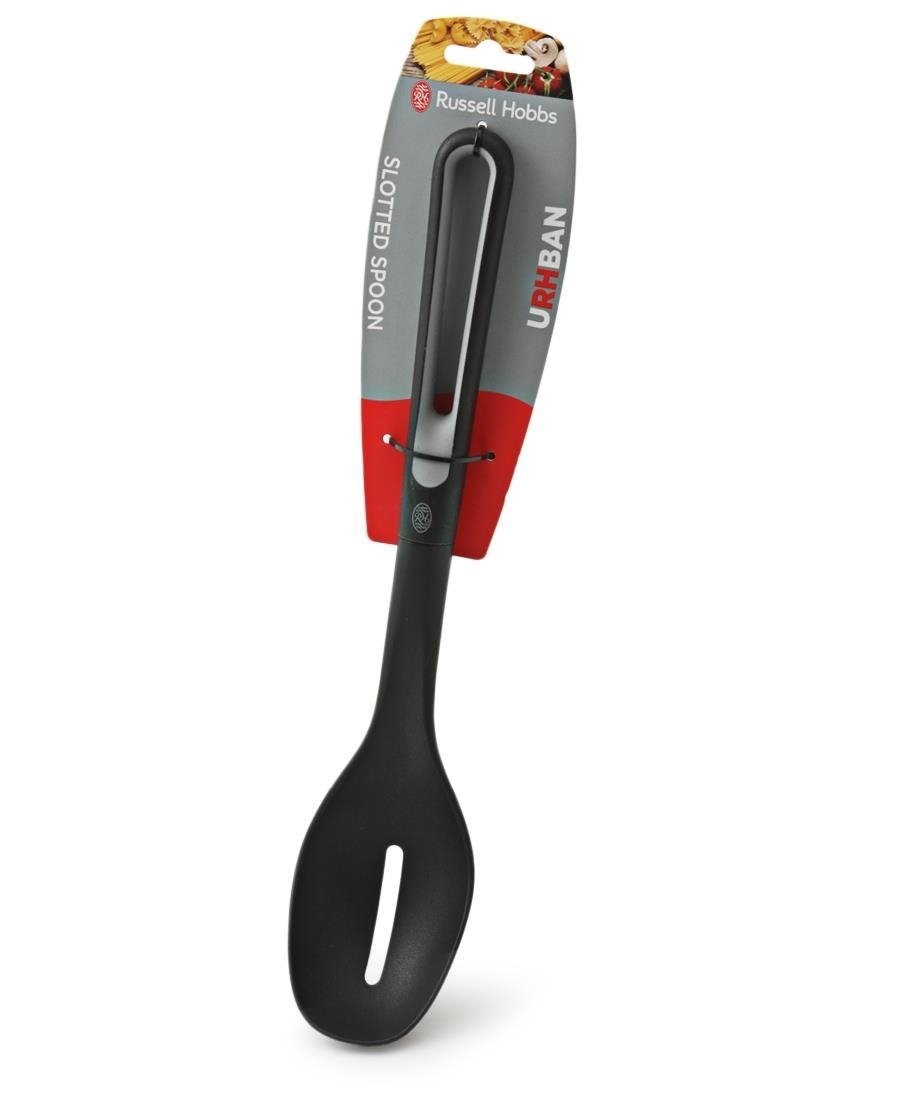 Russell Hobbs Nylon Slotted Spoon - Black