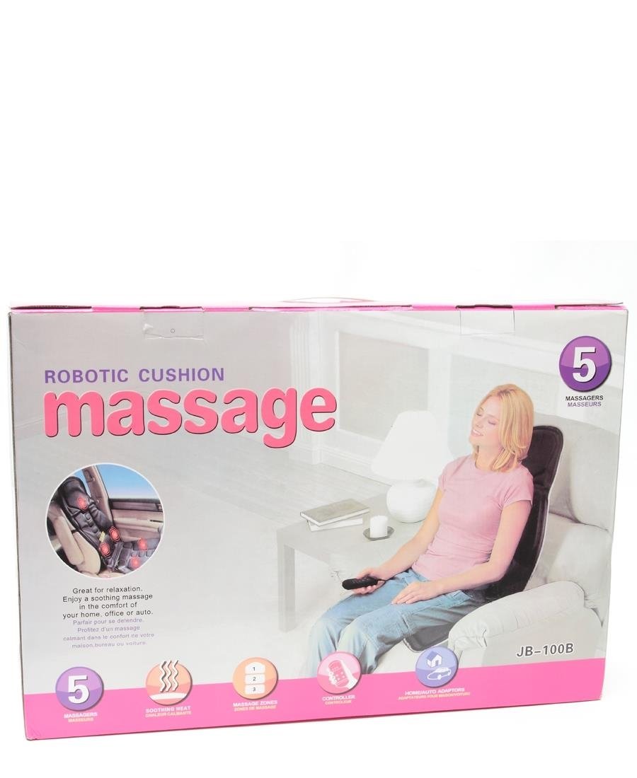 Heat Up Massage Cushion - Black