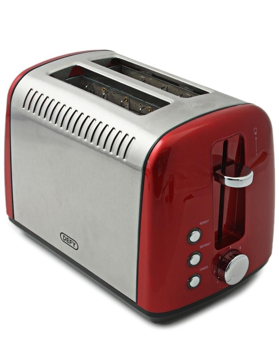 Defy 2 Slice Toaster - Red