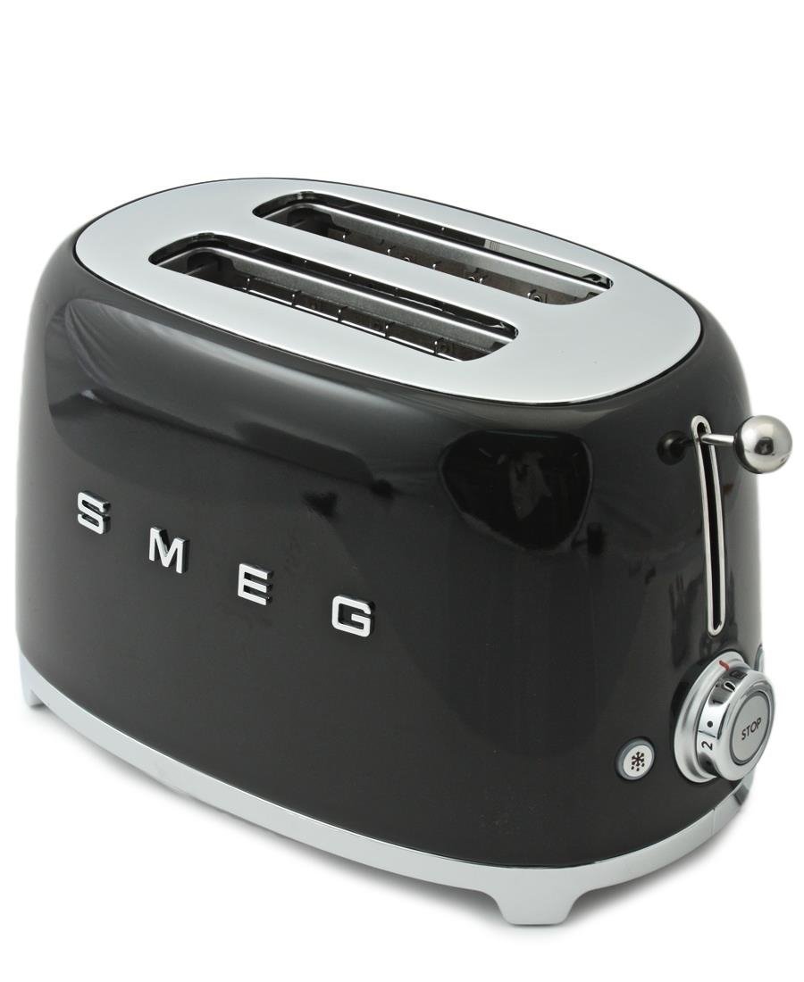 Smeg 2 Slice Toaster - Black