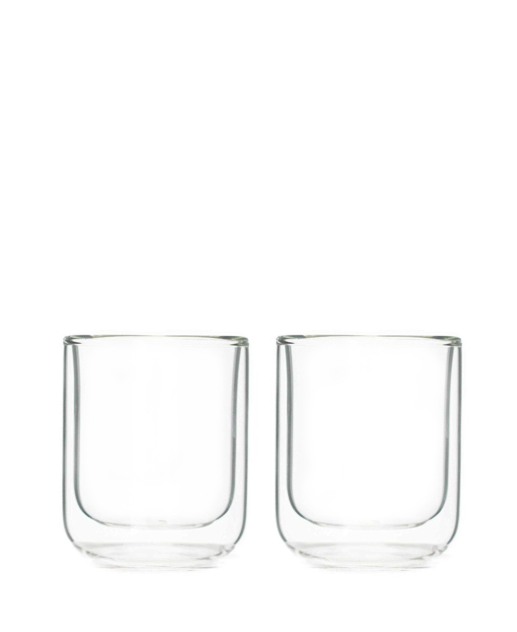 Viva Scandinavian Double Wall Espresso Mug 2 Piece - Clear