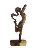Bespoke Dancing Ballerina Statue - Wooden