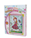 Make Your Own Cardboard Frame Art - Pink