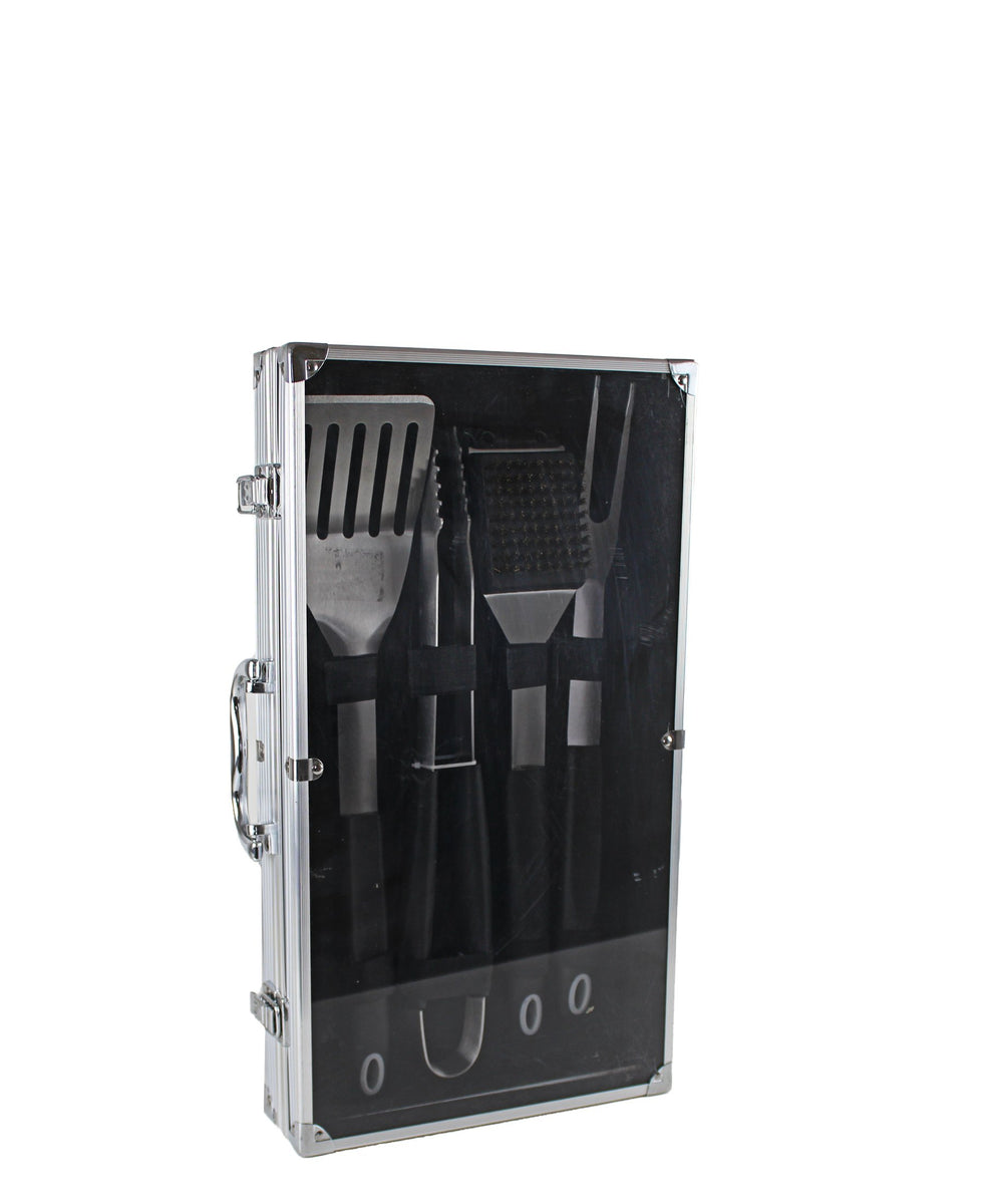 Eetrite BBQ Set 4Pce - Silver