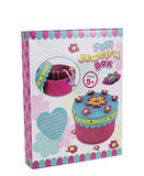 Make Your Own Felt Jewelry Box - Pink