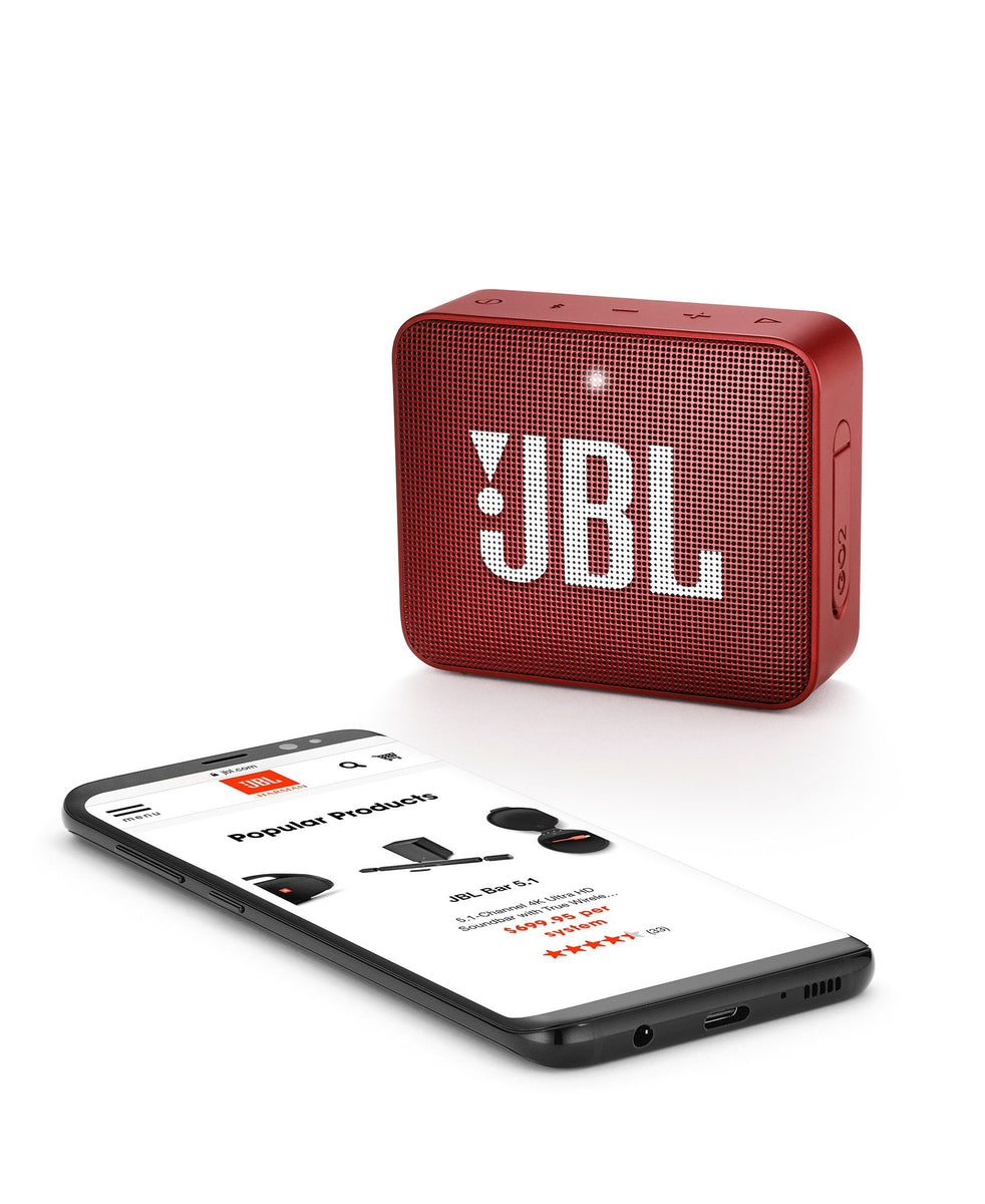 JBL Bluetooth Speaker GO 2 - Red