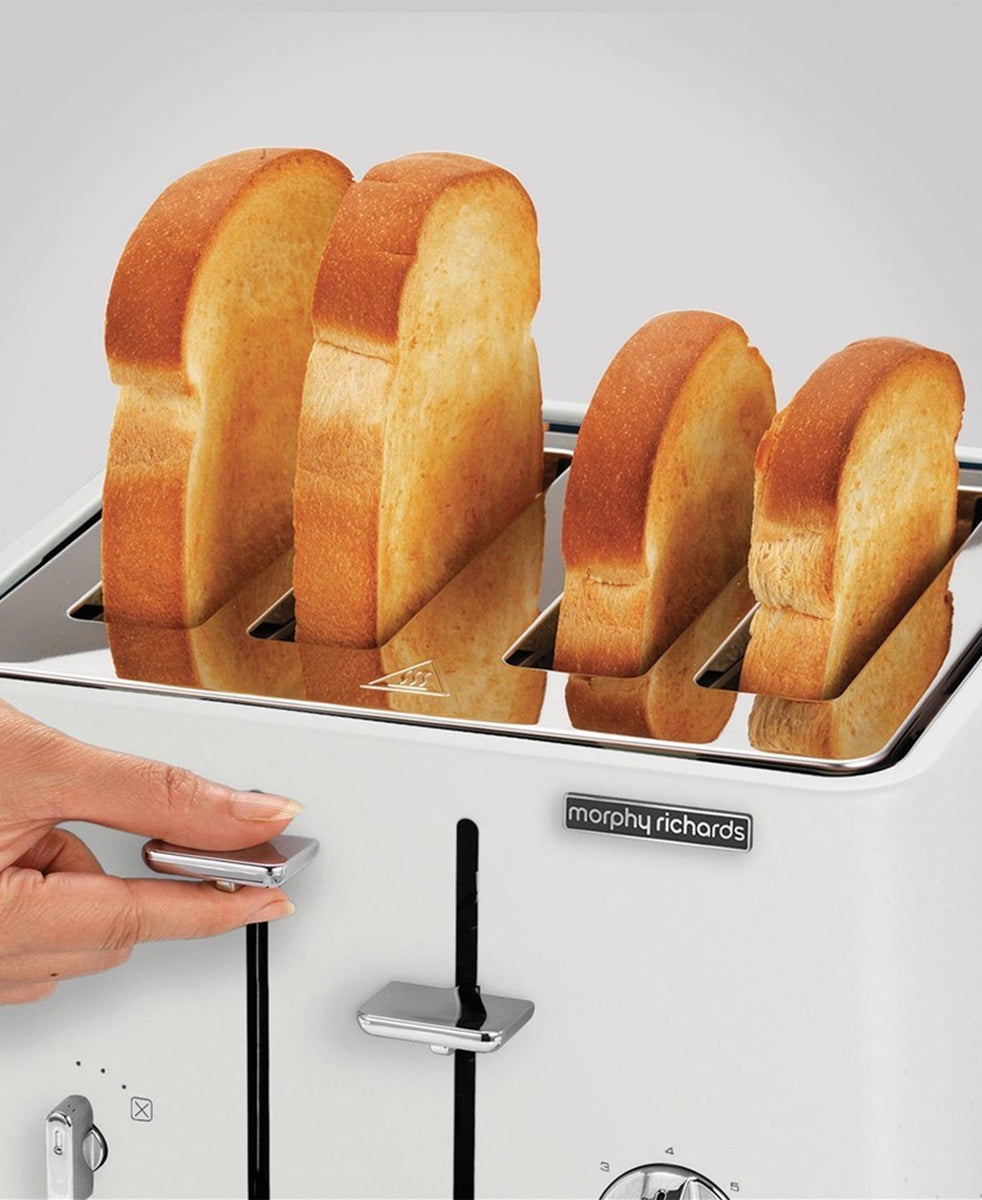 Morphy Richards 4 Slice Toaster - White