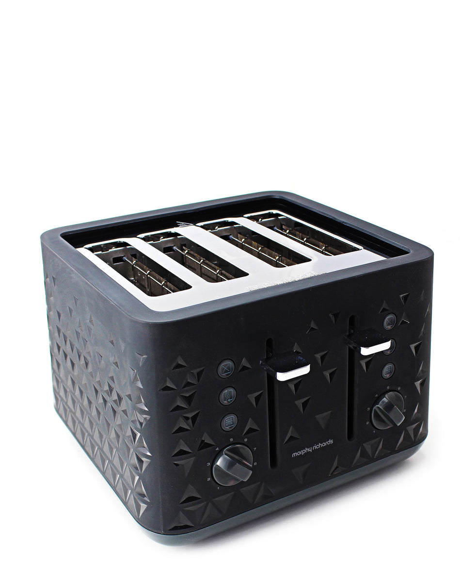 Morphy Richards Prism 4 Slice Toaster - Black