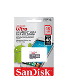 SanDisk 16GB Micro SD - Black