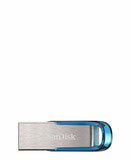 SanDisk 128GB Ultra Flair Flash Drive - Silver