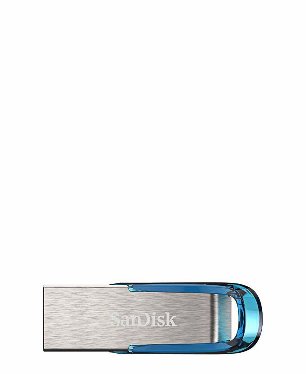 SanDisk 128GB Ultra Flair Flash Drive - Silver
