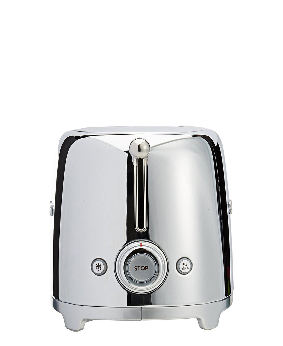 Smeg 2 Slice Toaster - Chrome