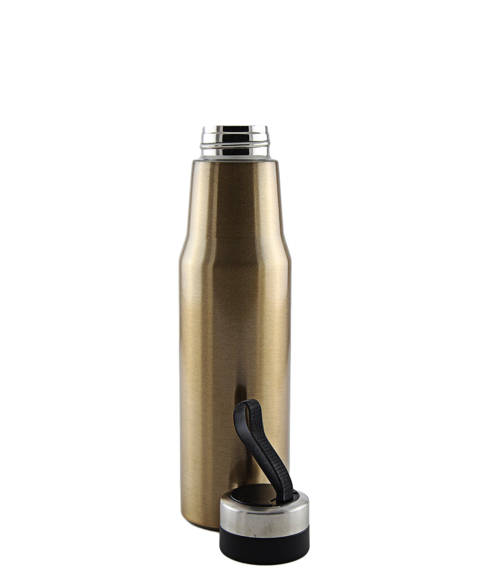 Water Bottle With String 500ML - Gold