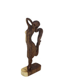 Bespoke Dancing Ballerina Statue - Wooden